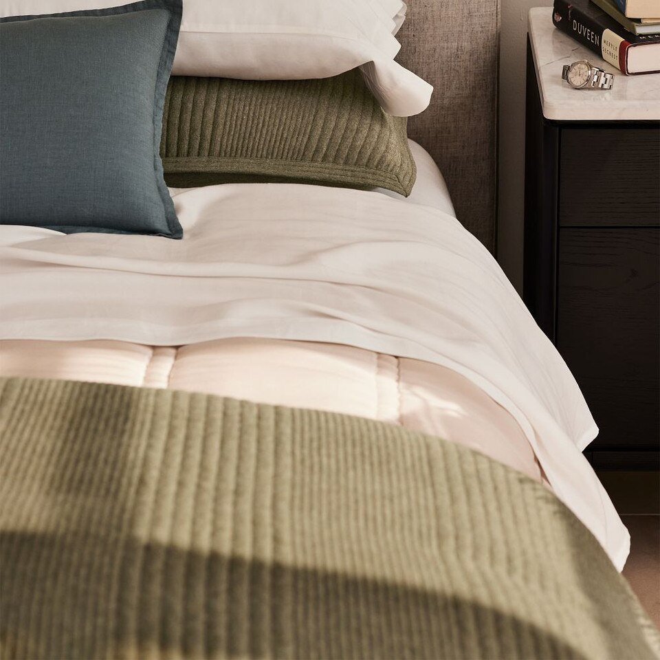 Cotton Cloud Jersey Duvet Cover & Shams West Elm UK